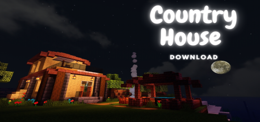 Country House Minecraft map