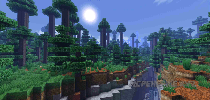 EB SHADER Minecraft shader