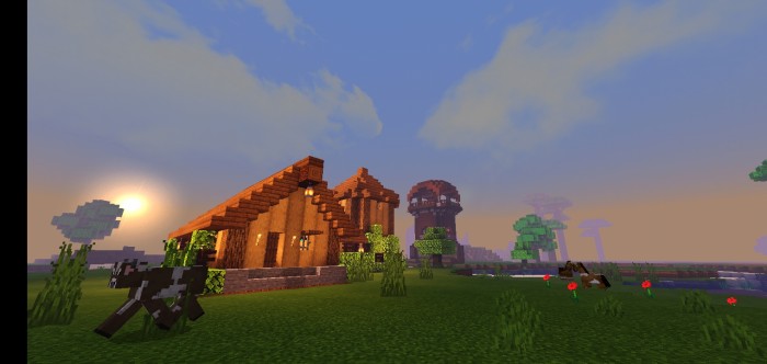 Forest House Minecraft map