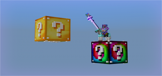 Spiral Lucky Block Minecraft addon
