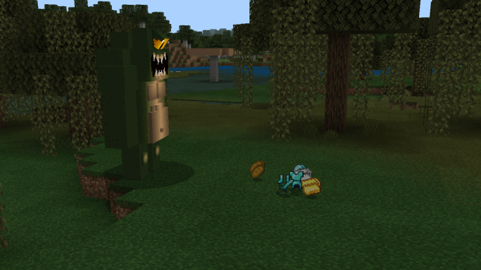 SwampMonster Minecraft addon