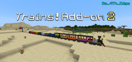 Trains Minecraft addon