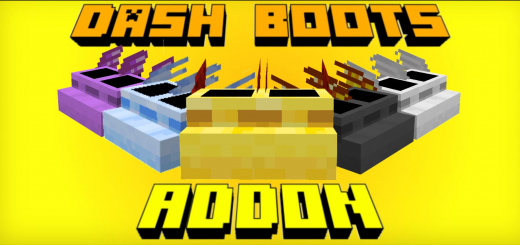 Dash Boots Minecraft addon