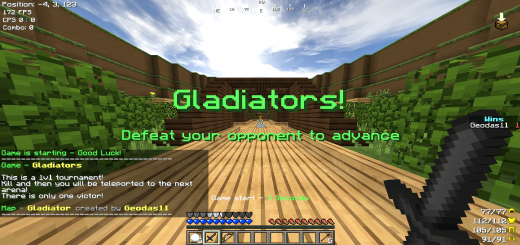 Gladiators Minecraft map