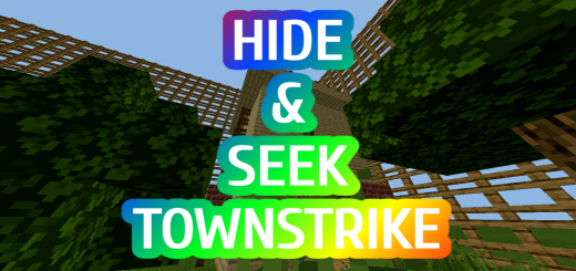 Hide & Seek TOWNSTRIKE Minecraft map