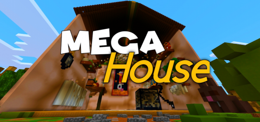 Mega House - Garden Minecraft map