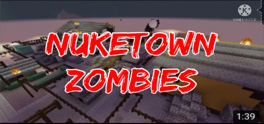 Nuketown Zombies Minecraft map
