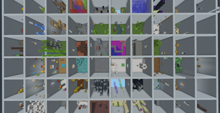 Parkour Grid Minecraft map