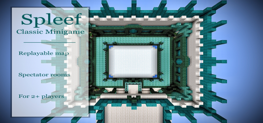 Spleef Minecraft map