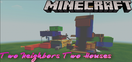 Two Neighbors Two Houses Minecraft map