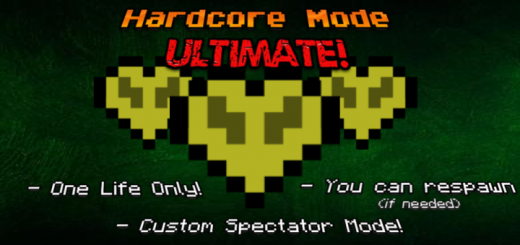 Hardcore Mode Ultimate Minecraft addon
