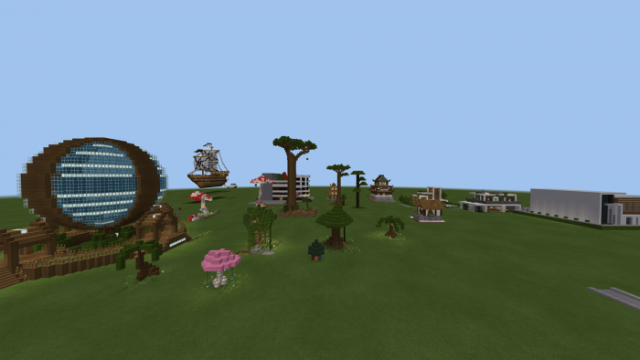 Instant Structures Minecraft addon