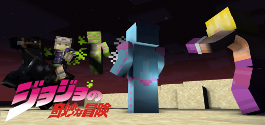 JOJO Bizarre Minecraft addon