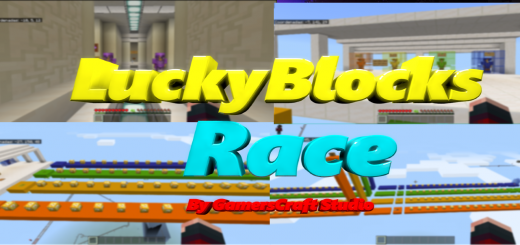 LuckyBlock Race Minecraft map