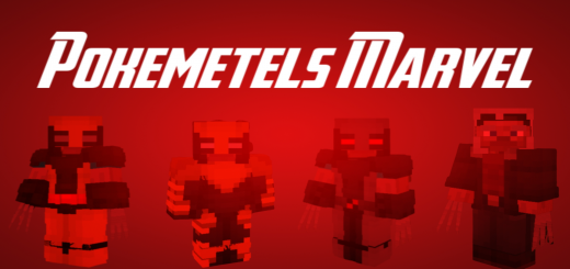 Pokemetels Marvel Minecraft addon