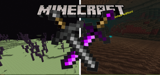 Wither Sword & Ender Dragon Sword Minecraft addon