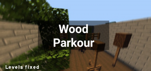 Wood Parkour Minecraft map