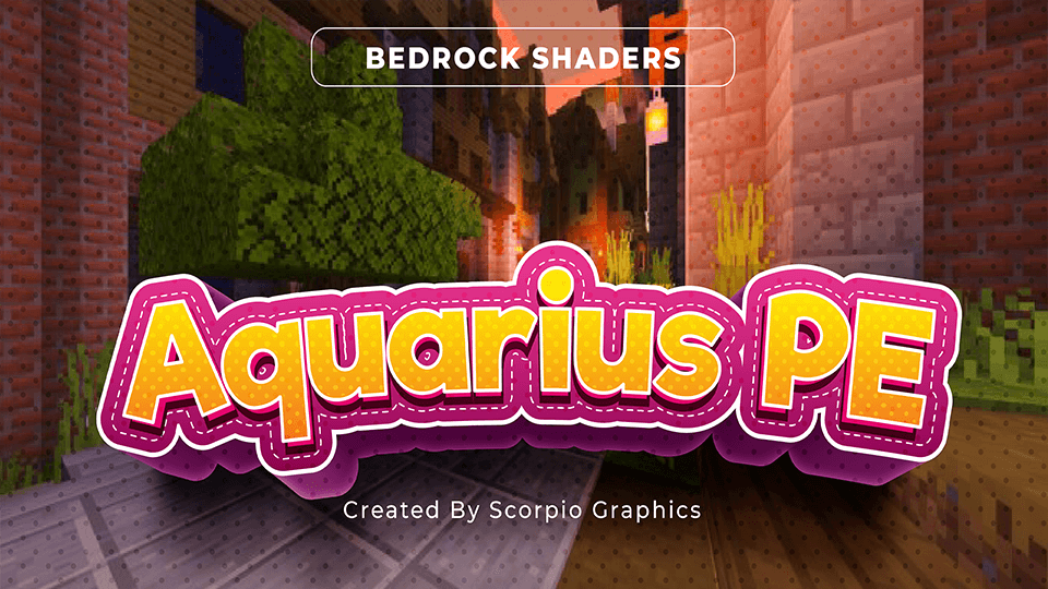 Aquarius PE Minecraft shader
