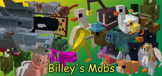 Billey's Mobs Add-on Minecraft addon