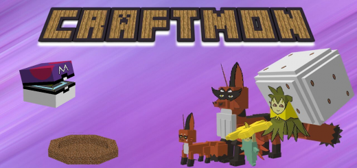 Craftmon Minecraft addon