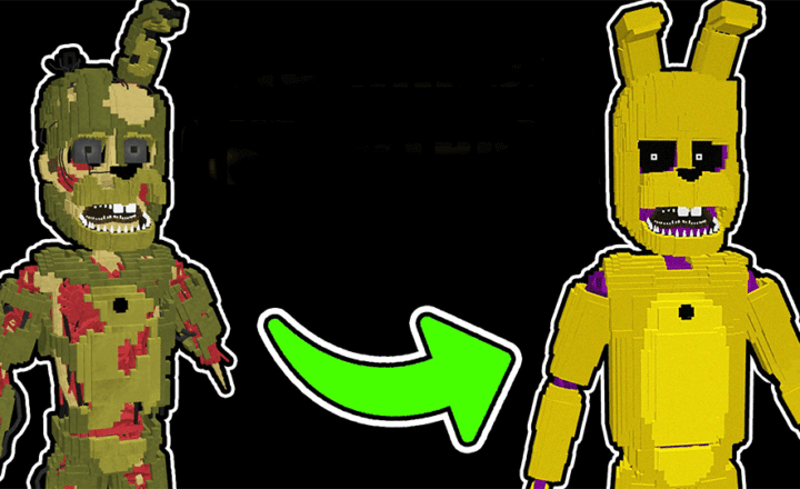 Fixed ScrapTrap FNAF Minecraft addon