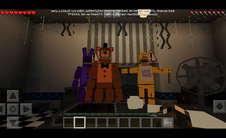 FNAF 2 Roleplay Dany Fox Minecraft map