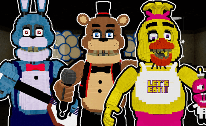 FNAF Plus Minecraft addon