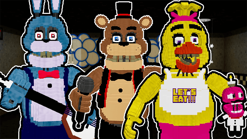 FNAF Plus Minecraft addon