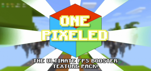 One Pixeled - Ultimate FPS Booster Minecraft texture pack