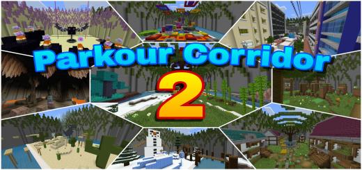 Parkour Corridor 2 Minecraft map