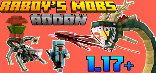 Raboy's Mobs Addon Minecraft addon