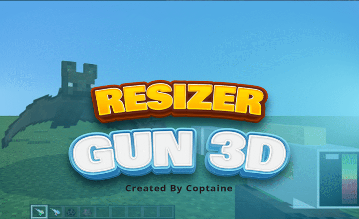 Resizer Gun 3D Minecraft addon