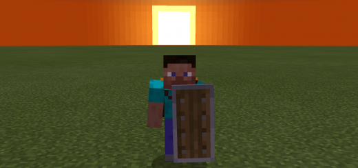 Smaller Shield Minecraft texture pack