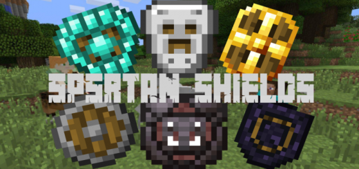 SPARTAN SHIELDS Minecraft addon