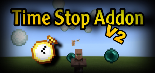 Time Stop Addon Minecraft addon