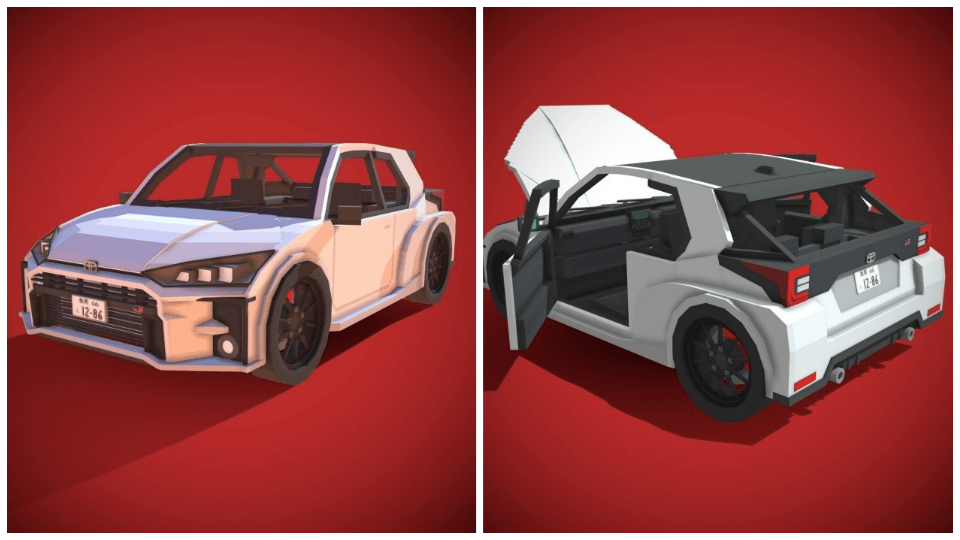 2021 Toyota GR Yaris Minecraft addon