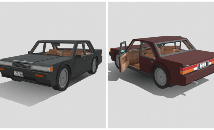 89 Mazda Luce 929 Minecraft addon