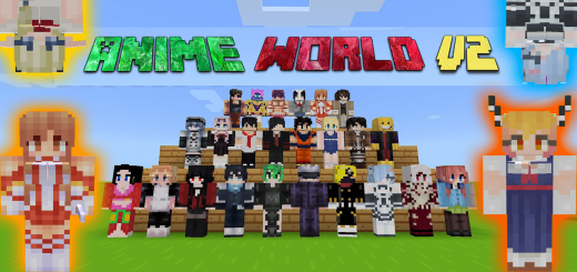 Anime World Minecraft addon