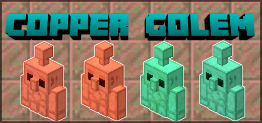 Copper Golem Addon Minecraft addon