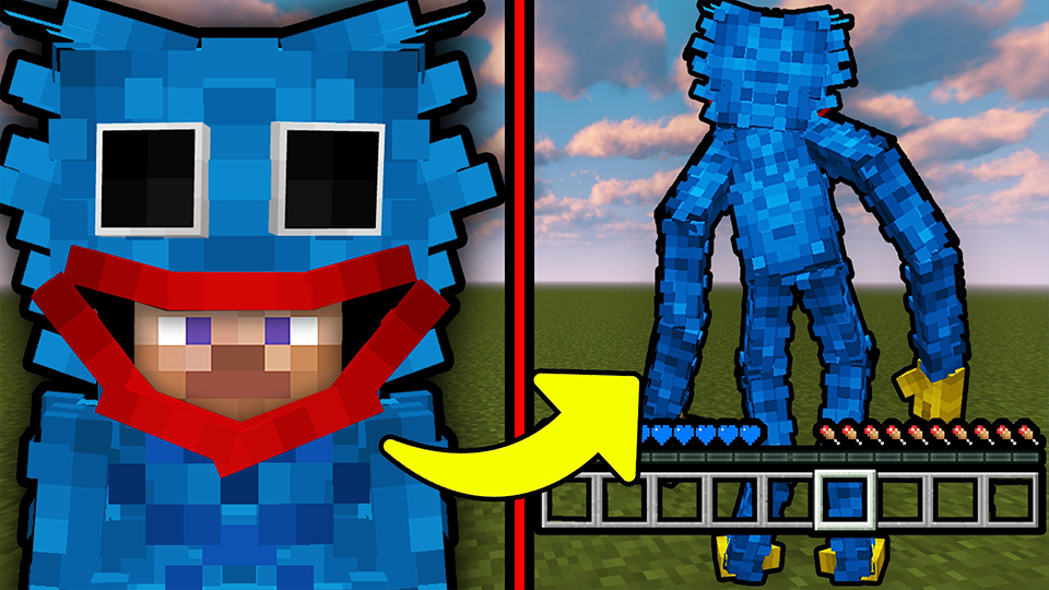 Huggy Wuggy Suit Minecraft addon