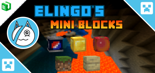 Mini Blocks Elingos Minecraft addon