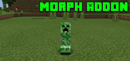 Morph Addon Minecraft addon
