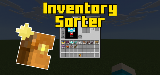 Player Inventory Sorter Minecraft addon