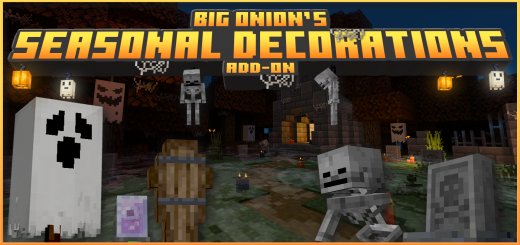 Seasonal Decorations Minecraft addon