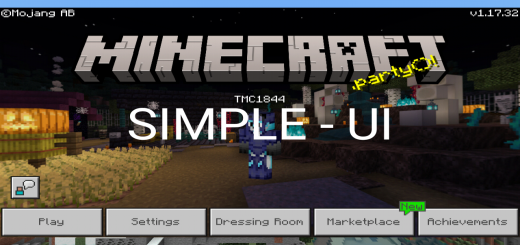 Simple UI Minecraft texture pack