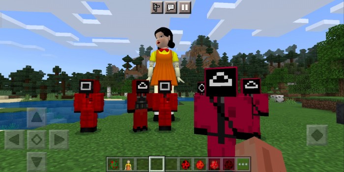 Squid Game Rampage Minecraft addon