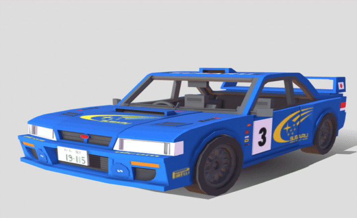 Subaru Impreza 22B Minecraft addon