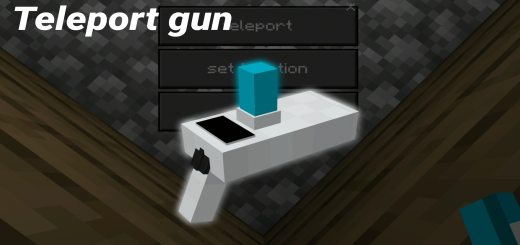 Teleport Gun Minecraft addon