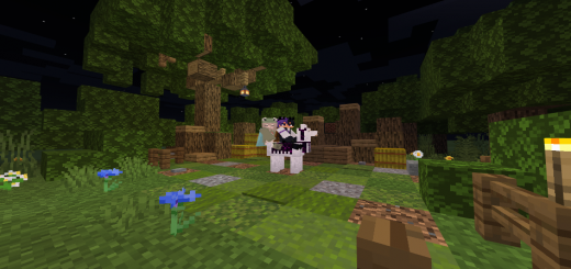 2 Players on Horse Minecraft addon