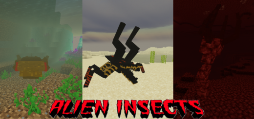 Alien Insects Minecraft addon